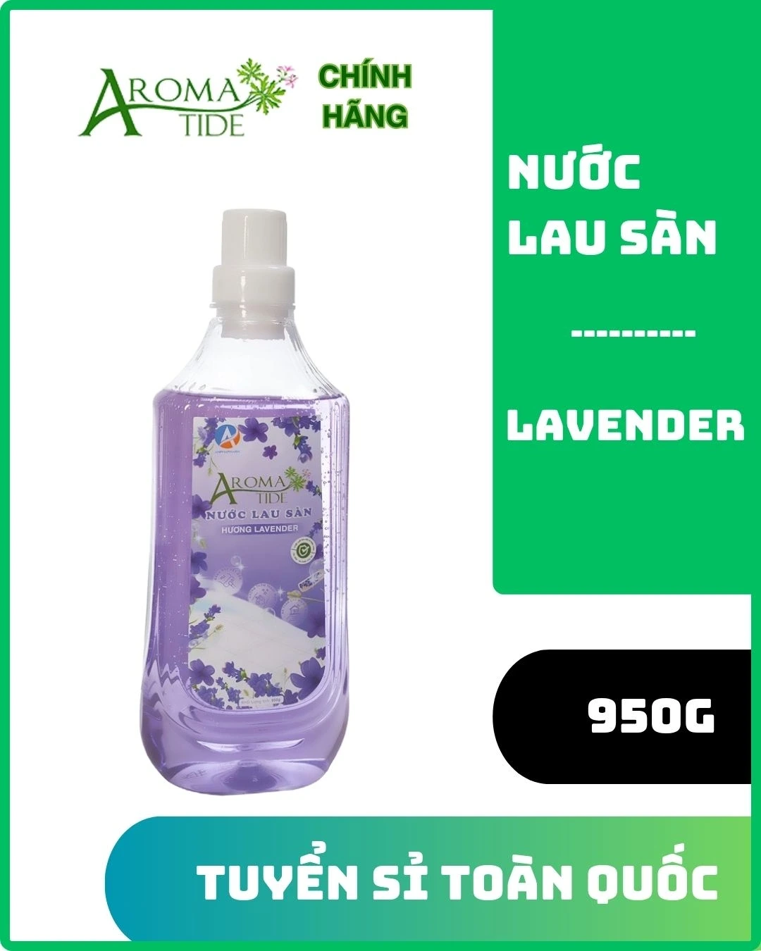 Nước lau sàn hương lavender 950g