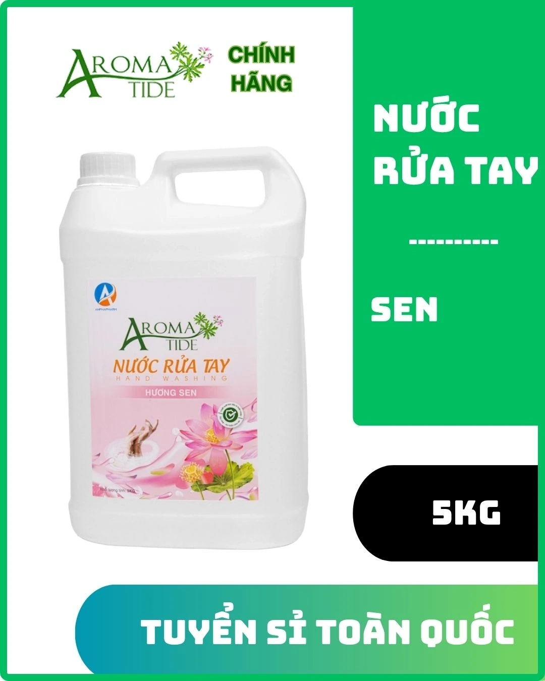 Nước rửa tay sen 5kg