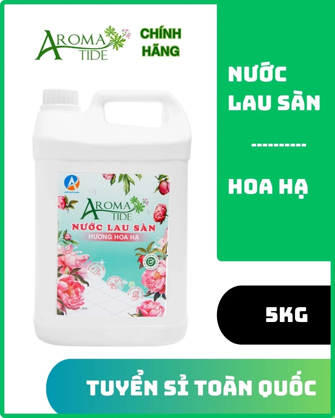 Nước lau sàn hoa hạ 5kg
