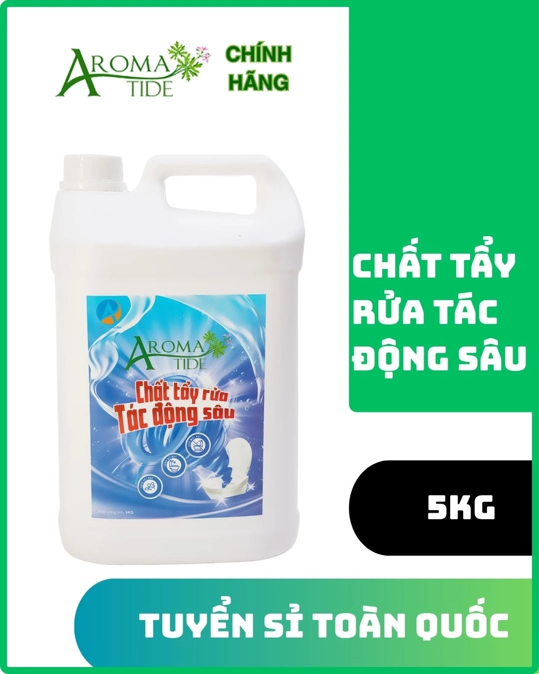 Chất tẩy rửa tác động sâu 5kg