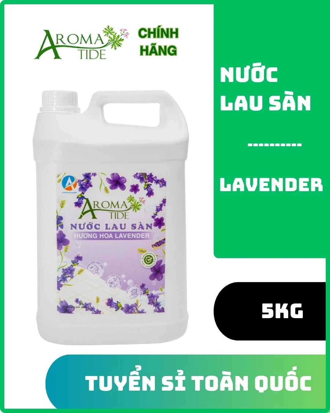 Nước lau sàn hoa lavender 5kg