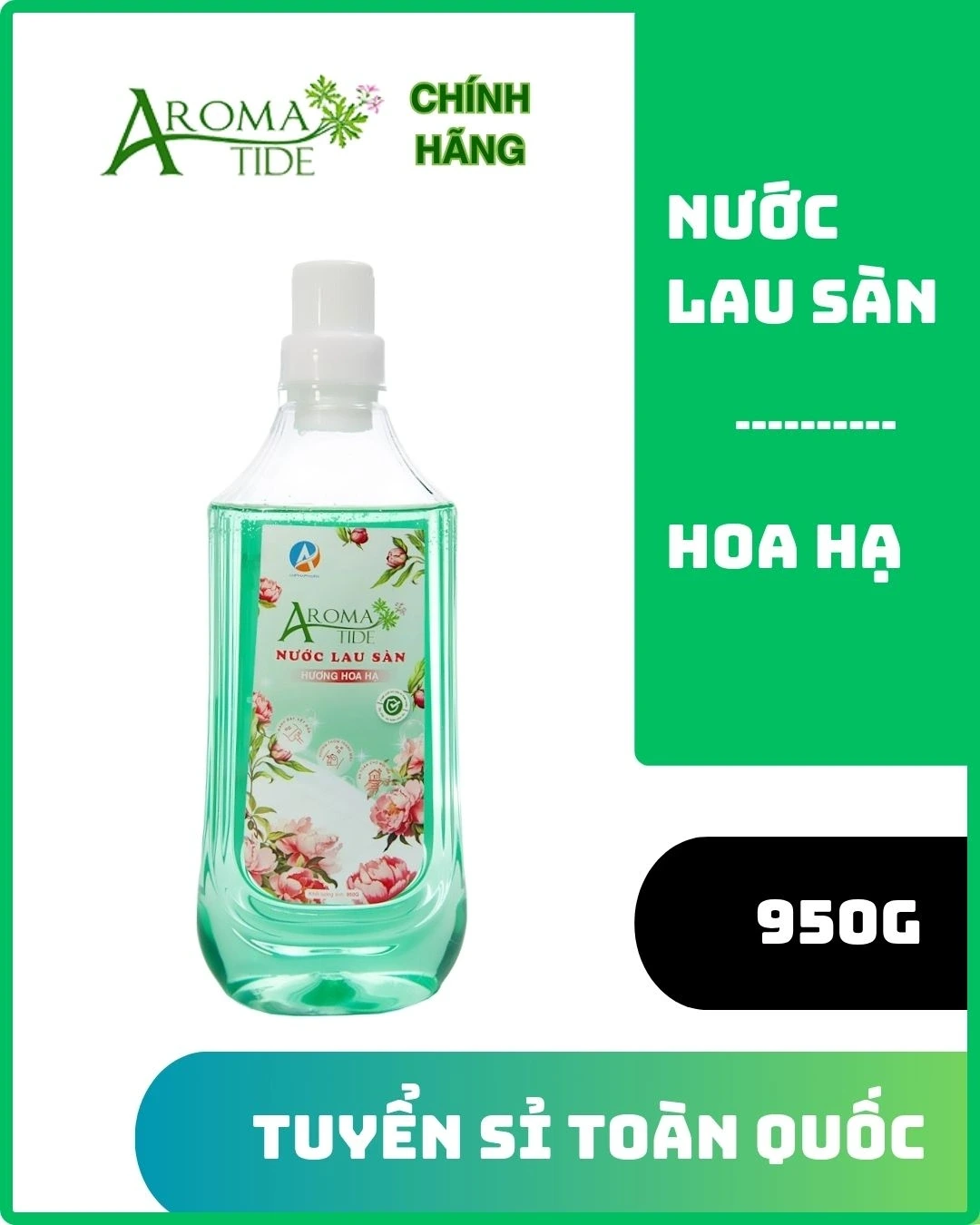 Nước lau sàn hoa hạ 950g